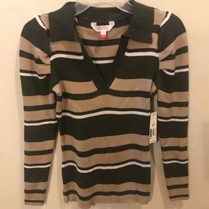 Johnny Collar Pull Over